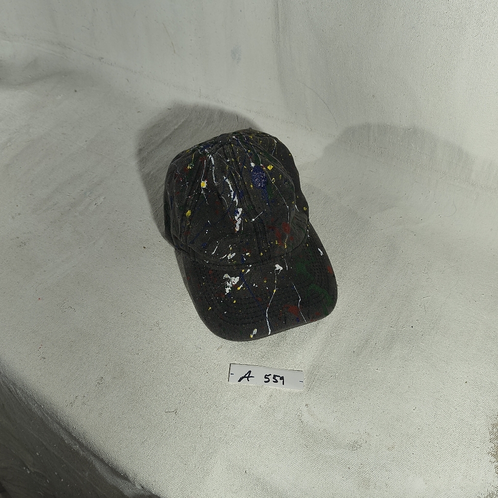 Unisex Adj Black Cap With Unique Street Wear Art Design Timothy Designs